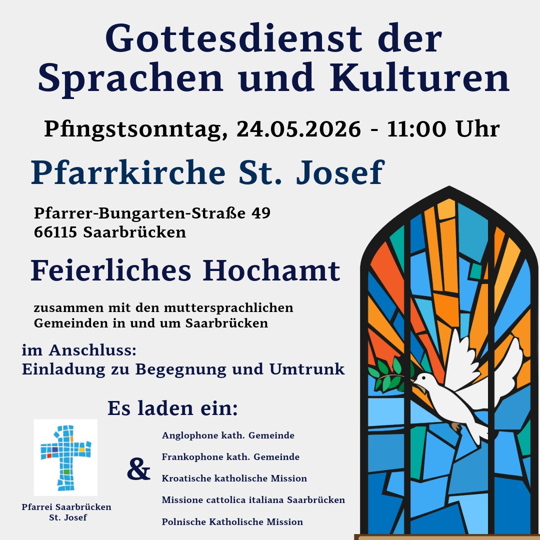Gottesdienst Sprachen und Kulturen Pfingsten 2025 Facebook Post (1) (1)
