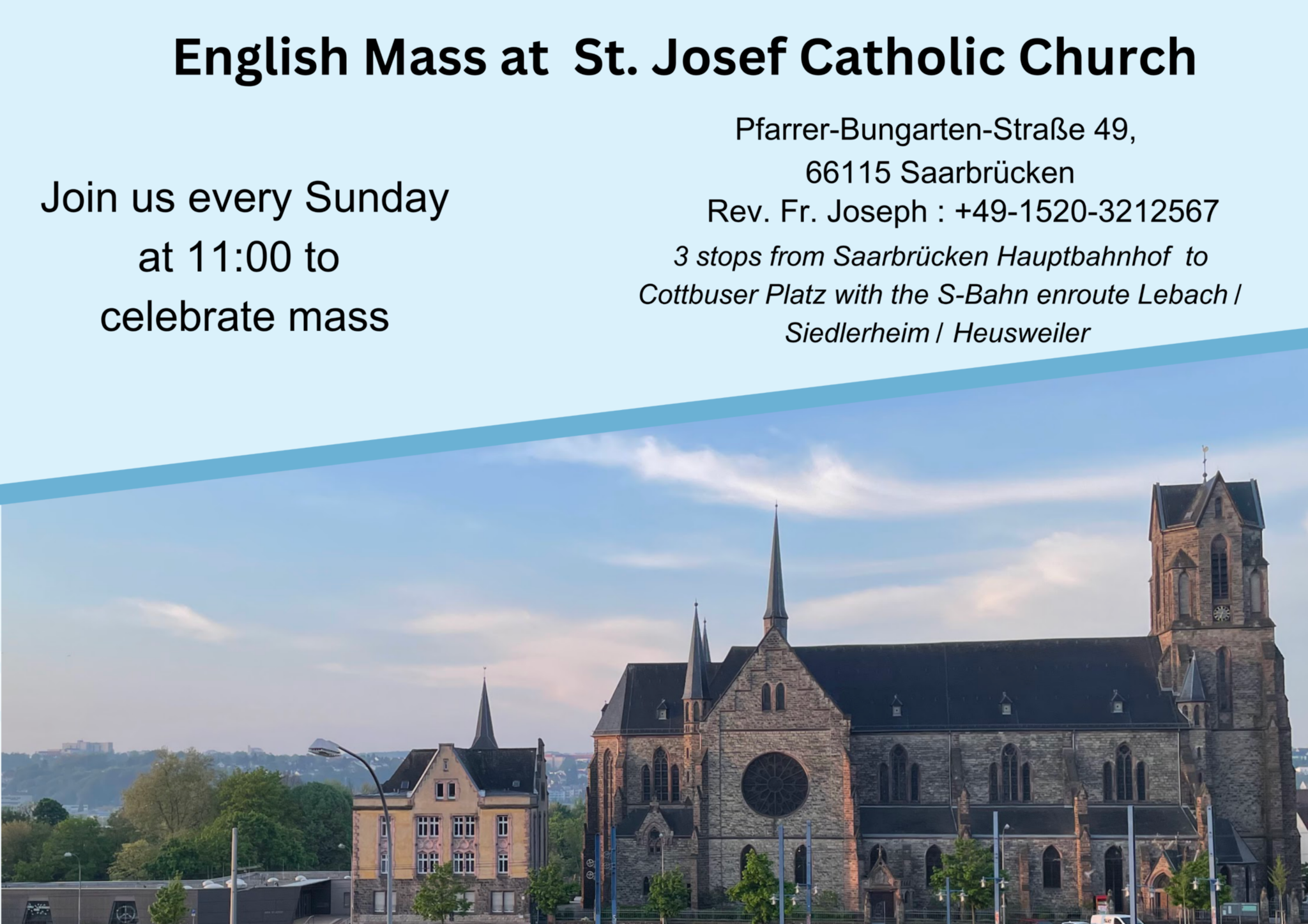English Mess at St. Joseph Catholic Church